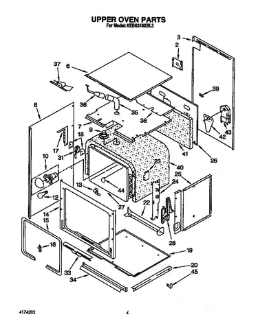 Upper oven