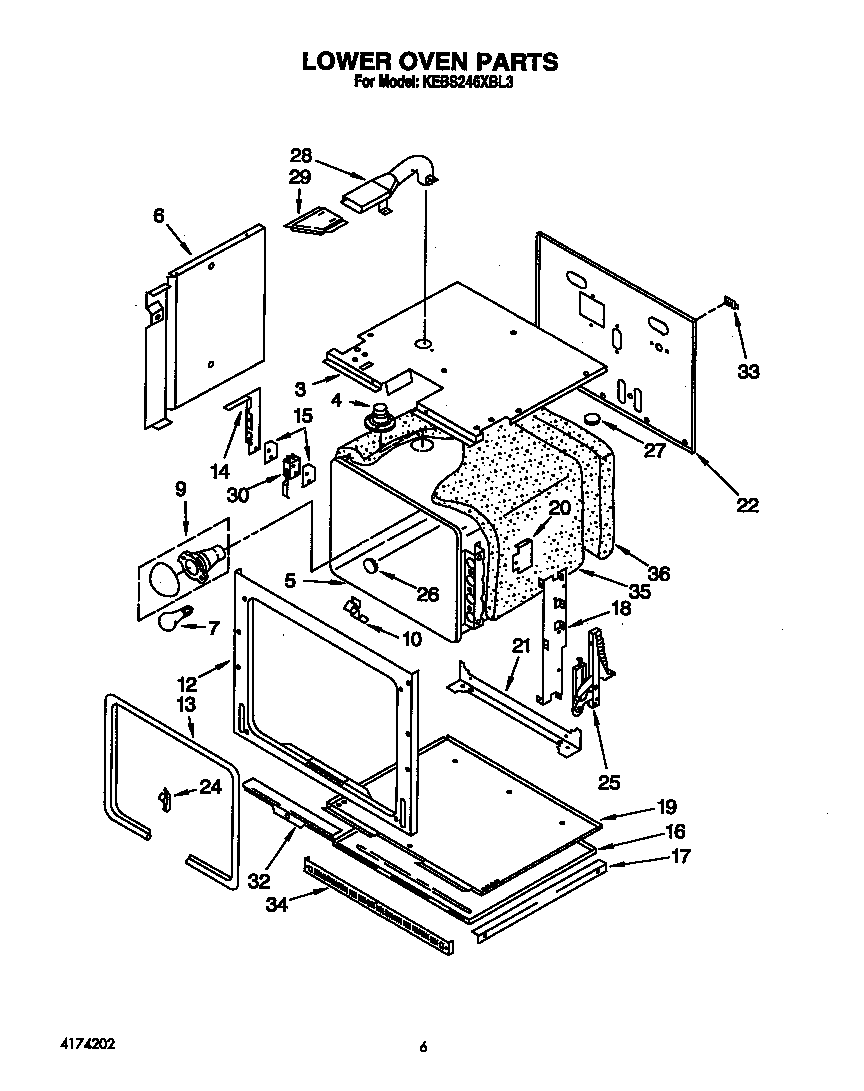 Lower oven
