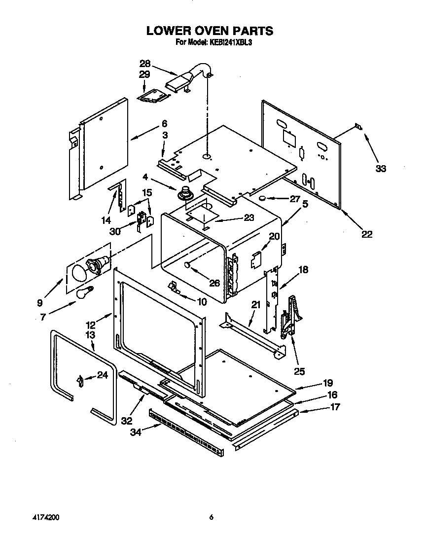 Lower oven