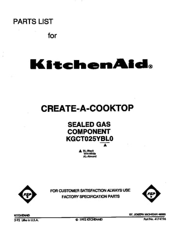 Cover page-text only
