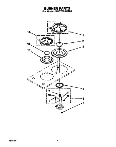 Burner parts