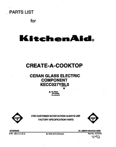 Cover page