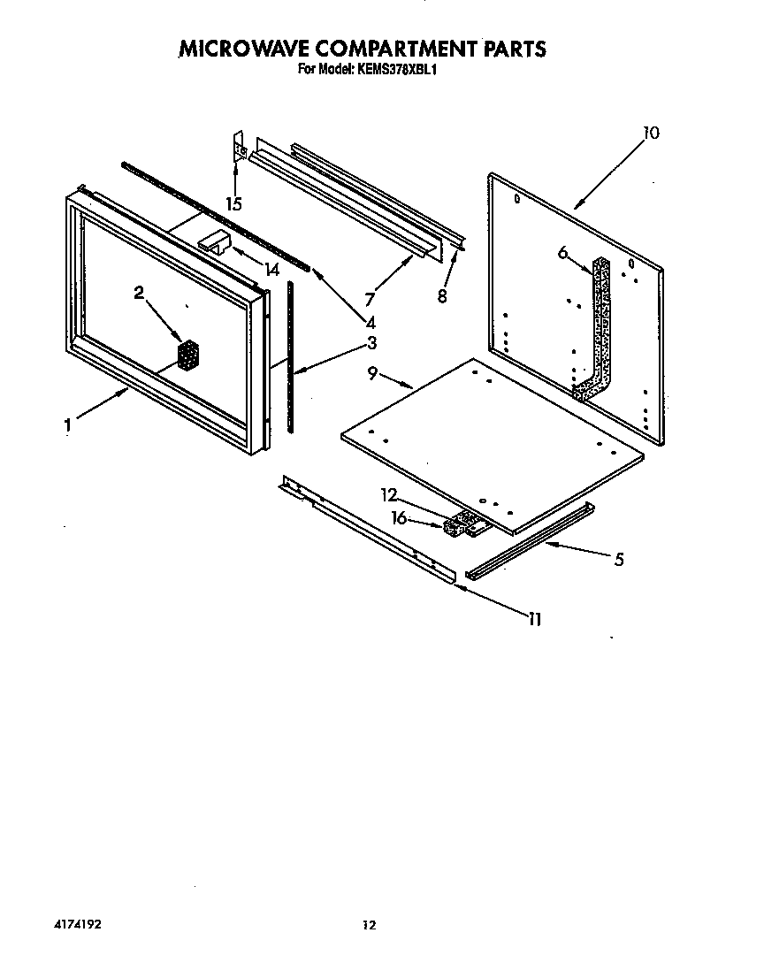 Microwave compartment