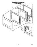 Door and latch