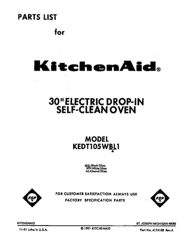 Front cover