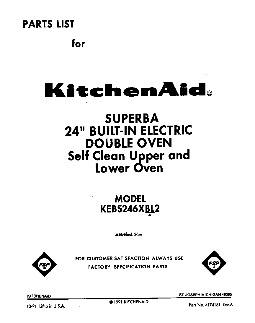 Front cover