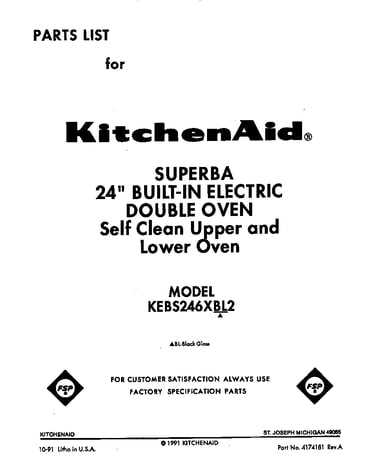 Front cover