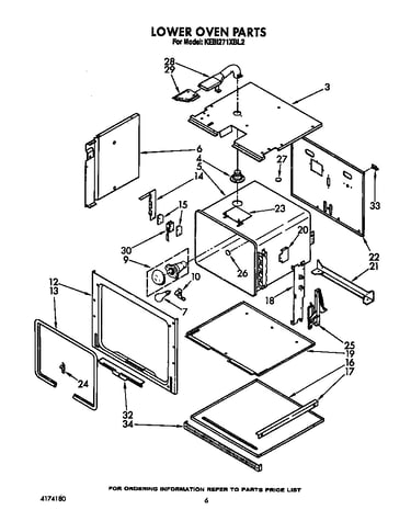 Lower oven