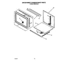KitchenAid KEMS378XWH0 microwave compartment diagram