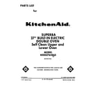 KitchenAid KEBS276XBL0 front cover diagram