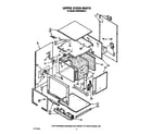 KitchenAid KEBS246XBL0 upper oven diagram
