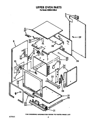 Upper oven