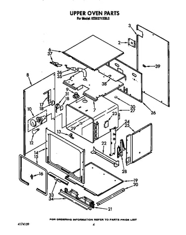 Upper oven