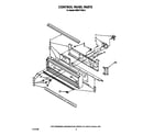 KitchenAid KEBI171XWH0 control panel diagram