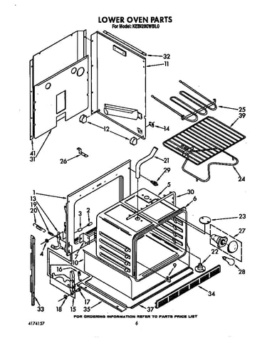 Lower oven