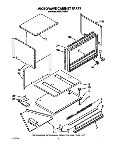 Microwave cabinet