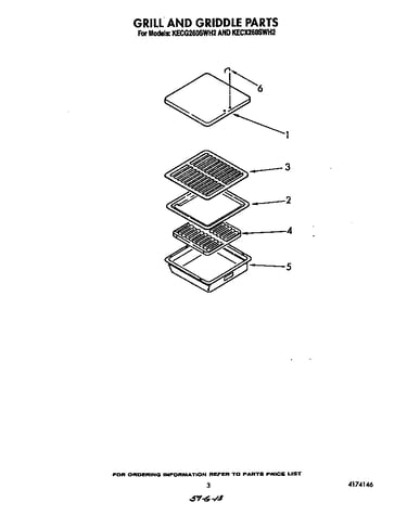 Grill and griddle parts