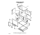 KitchenAid KEBS277WWH3 lower oven diagram