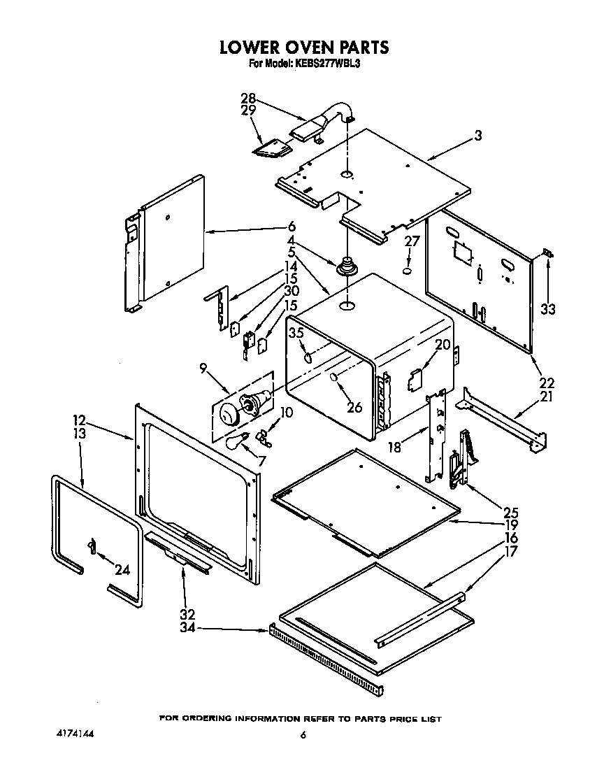 Lower oven