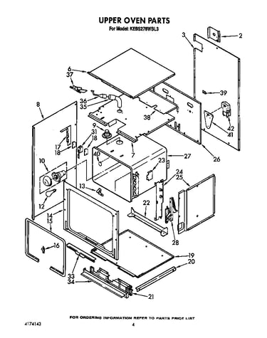Upper oven