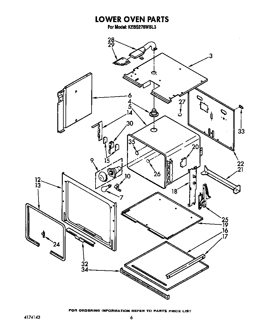 Lower oven