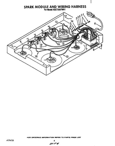 Spark module and wiring harness