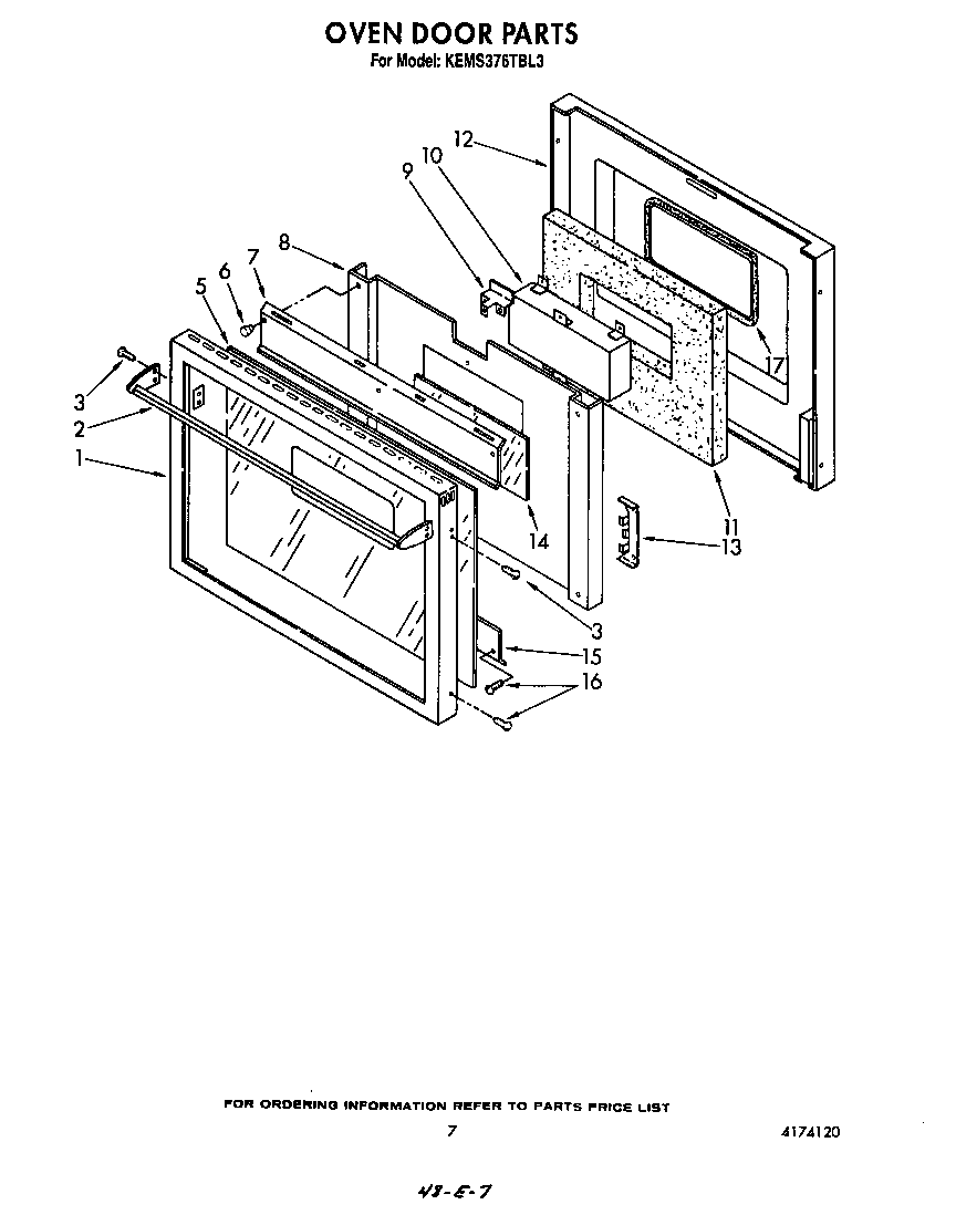 Oven door
