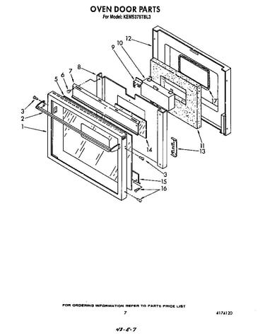 Oven door