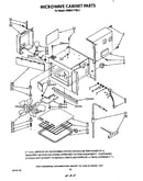 Microwave cabinet
