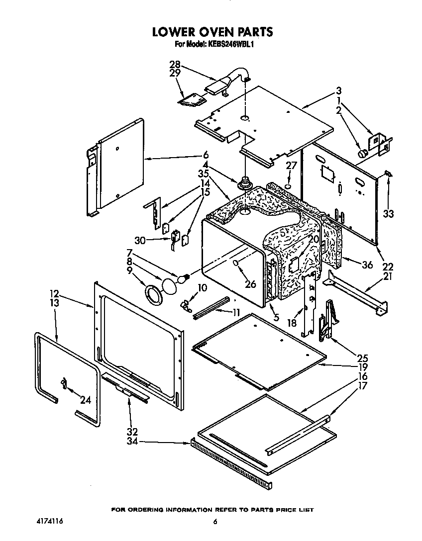 Lower oven