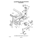 KitchenAid KEMI300VBL4 magnetron and air flow diagram