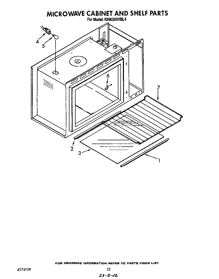 Microwave cabinet and shelf