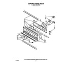 KitchenAid KEBI241WBL1 control panel diagram