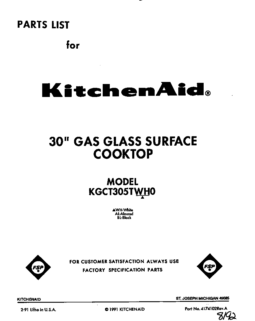 Front cover