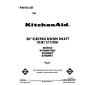 KitchenAid KIVD860TWH  diagram