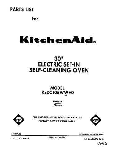 Front cover
