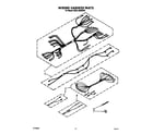KitchenAid KEDC105WWH0 wiring harness diagram