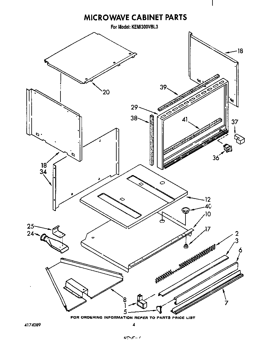 Microwave cabinet