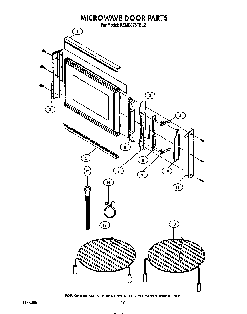 MICROWAVE DOOR