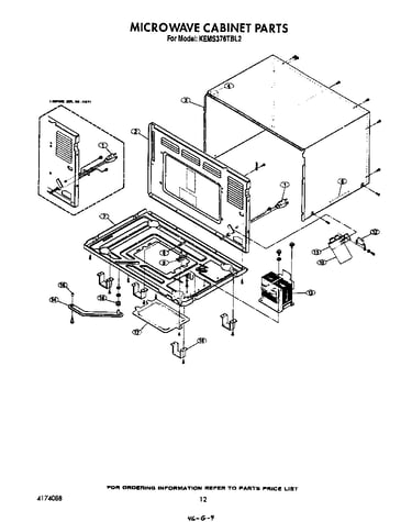 Microwave cabinet