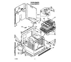 KitchenAid KEMI300VBL2 oven diagram