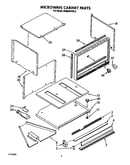 Microwave cabinet