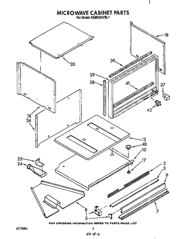Microwave cabinet