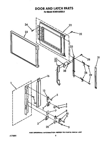 Door and latch