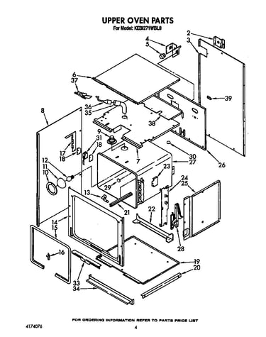 Upper oven