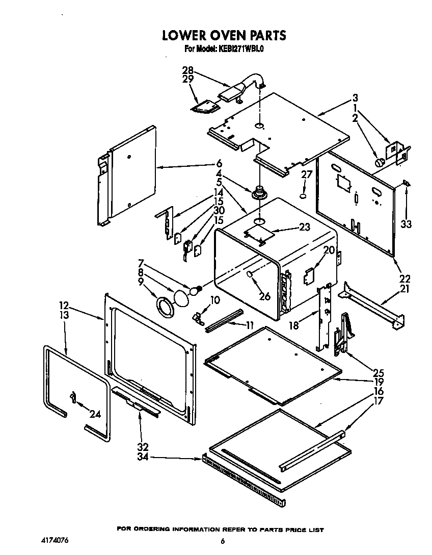 Lower oven