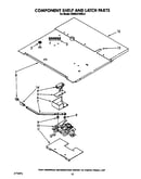 Component shelf and latch