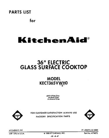 Cover page