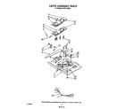 KitchenAid KEBI141SBL1 latch assembly diagram