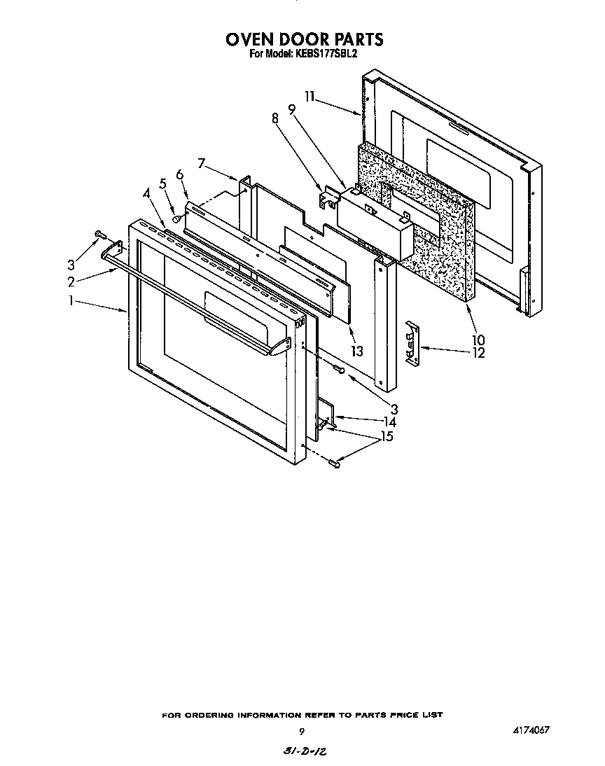 Oven door